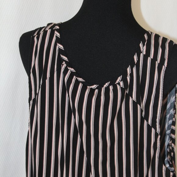 SALE Torrid Tank Multi Striped Stretch Challis Pullover Sleeveless 4, 4X, 26 EUC - Picture 7 of 11